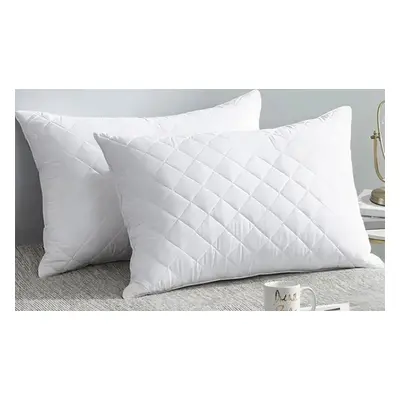 Quilted Bounce Back Pillows,Four