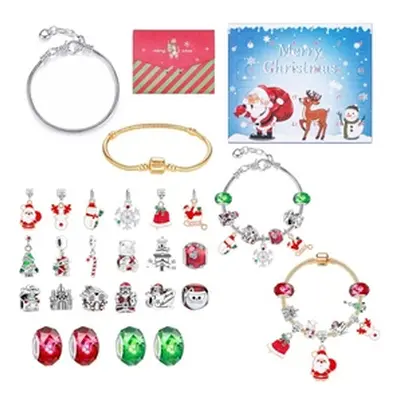 Jingling Bell Chain Bracelet Advent Calendar,4