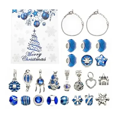 Christmas DIY Jewellery Advent Calendar,Blue