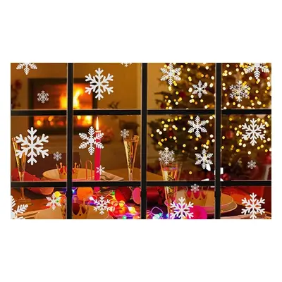 Snowflake Window Stickers, 162 Stickers (6 sheets)