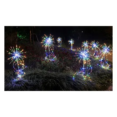 Copper Wire Solar Fireworks Ground Light, Colorful light