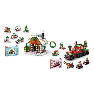 Christmas Building Blocks Ornaments, Music box