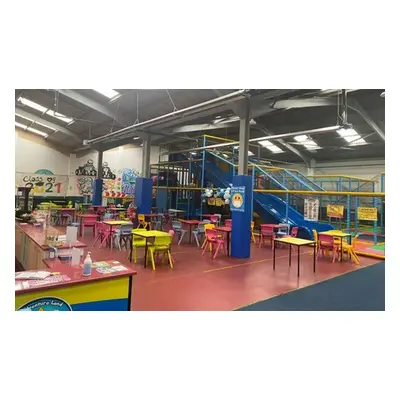 For Four Children and Up to Two Adults, Soft Play Entry