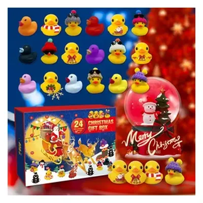 24-Pack Rubber Duck Advent Calendar, Pattern 1