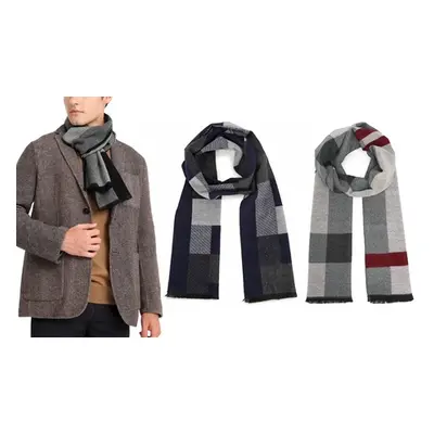 Men'sWinter Scarf,Black