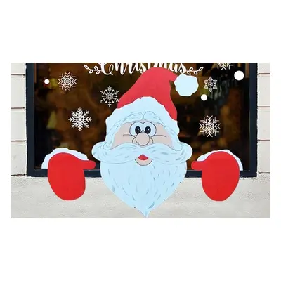 Christmas Fence Peeker Decoration, Snowman