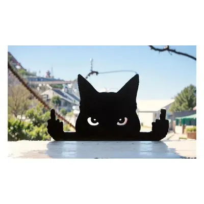 Black Cat or Rabbit Home Decoration Ornament, Black Cat Ornament,One