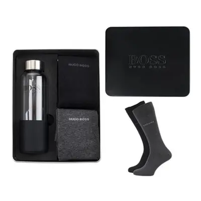 Hugo Boss Two Pairs of Socks and a Water Bottle Gift Set