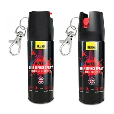 Noyzie Self Defence Spray Keychain 15ml, Two