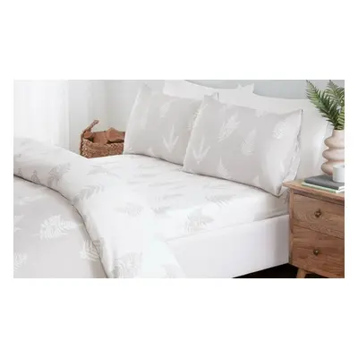 Complete Duvet Sets with Fitted Sheets, King,Shadow