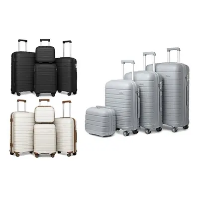 PP Suitcase Set,14 inch Suitcase White