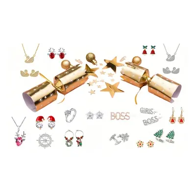 Christmas-Themed Jewellery and Accessories, 6-Pack