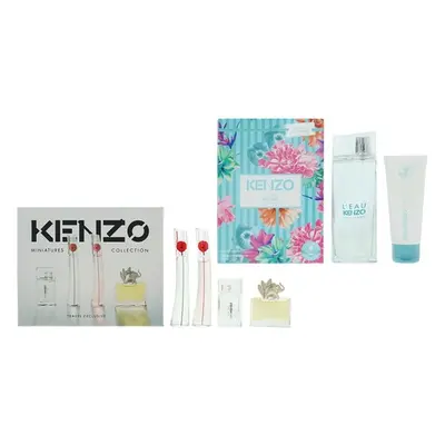 Kenzo Gift Set,Kenzo Flower 4 Piece Gift Set ,Two-Pack