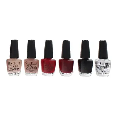 OPI 6-Pack Best Crew Abroad Nail Polish Gift Set, One