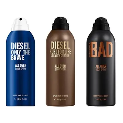 Diesel Body Sprays 200ml, Only The Brave,One