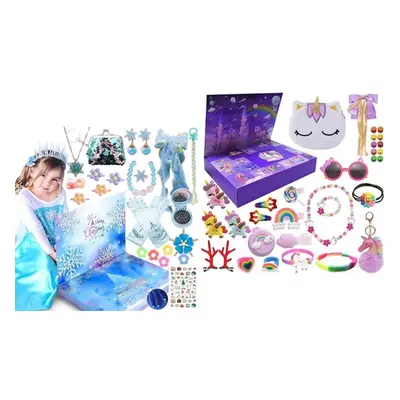 Christmas Advent Calendar Box, Princess Jewelry