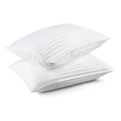 Jumbo Satin Stripe Bounce Back Pillows, Two