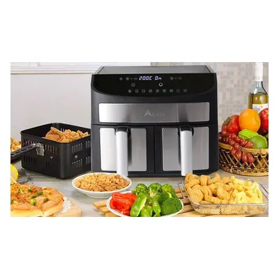 Alivio 9L Dual Double Basket Airf Fryer