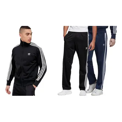 Adidas Men'sFirebird Tracksuit, Black,S,Top