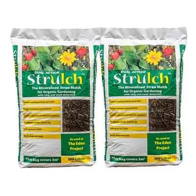 Strulch Garden Mulch 100 Litre Bag, One