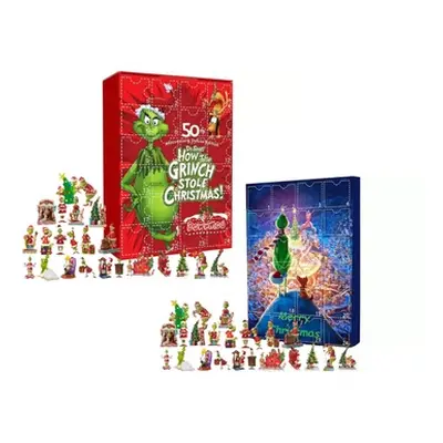 24-Pieces of Dolls Christmas Advent Calendar, Red