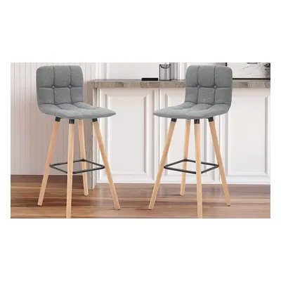 Set of Two HomCom Bar Stools,Adjustable Bar Stools