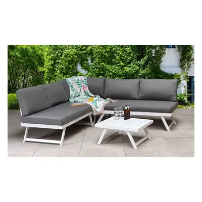 Six-Piece Modern-Design Lounge Set with Adjustable Headrest