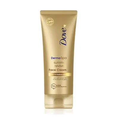 One or Two Dove Derma Spa Face & Body Lotion Summer Revived Self Tan 75ml, Two