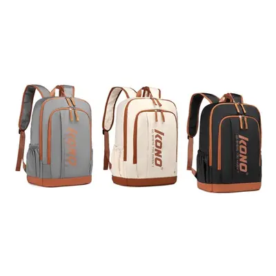 16L Contrasting Colours Waterproof Casual Backpack with a Laptop Compartment,Beige