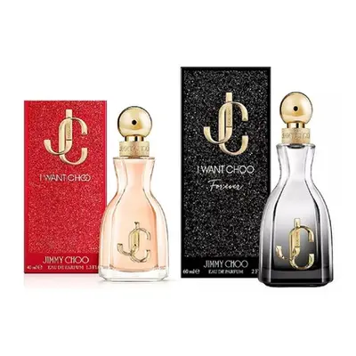 Jimmy Choo Eau De Parfum for Women, I Want Choo EDP,40ml,Two