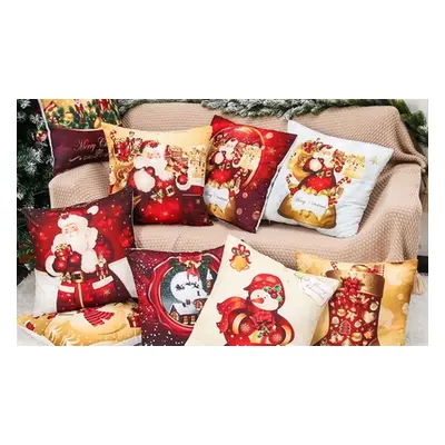 Christmas Decorative Cushion Cover, Style 5,One