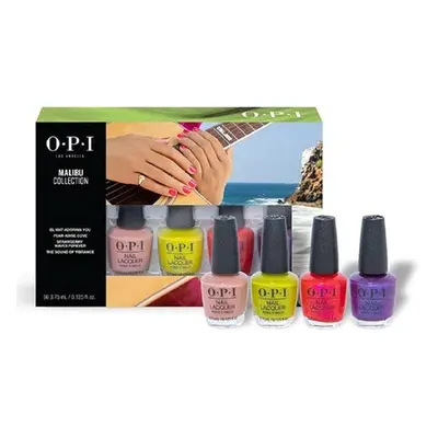 Opi Malibu Collection Nail Polish Mini Gift Set,Opi Malibu Collection Nail Polish and Bag Gift S