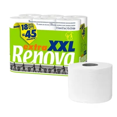 Renova XXL Toilet Paper 18 Rolls, 24