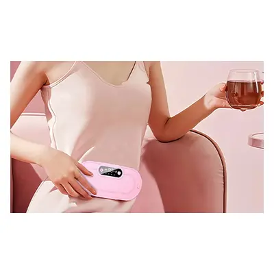 Hot Compress Intelligent Heating Palace Belt Pad, Pink