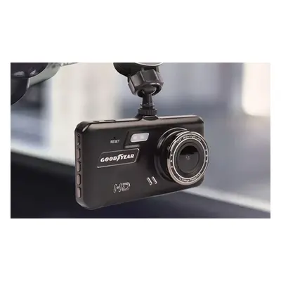 Goodyear Dual Lens Touch Screen Car Dash Cam with Rear Camera