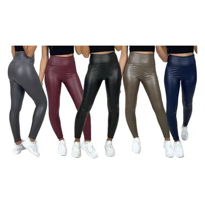 High Waist Leggings, Charcoal Grey,XL-2XL