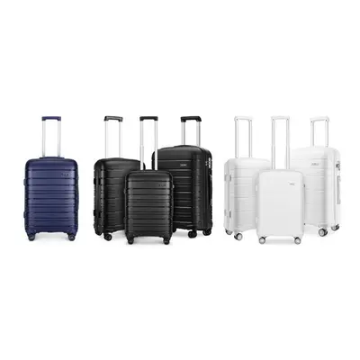 One or Three Kono Travel Set, 24 Inch Suitcase,Navy,One