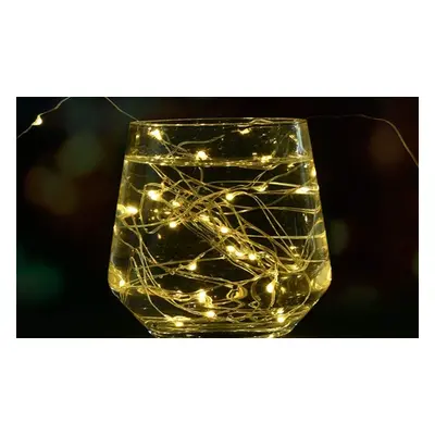 200 LED Solar String Lights, One-Pack,Warm White