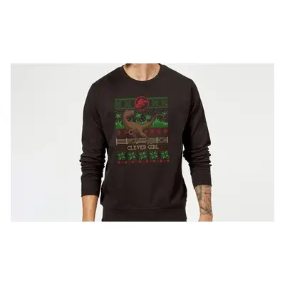 Official Licensed Jurassic Park Clever Girl Christmas Jumper,Size M