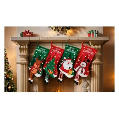 Christmas Hanging Stockings Decoration, Christmas Tree,One