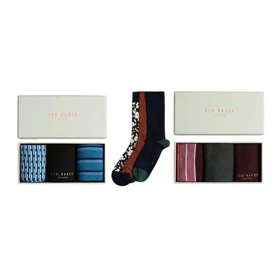 Ted Baker Mens Socks Gift Pack, Blue