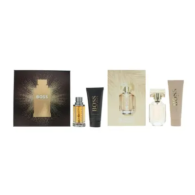 HugoBoss The Scent Gift Sets Duo, Eau de Parfum 30ml + Body Lotion 50ml Gift Set for Her