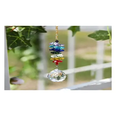 Chakra Crystal Sun Catcher,One