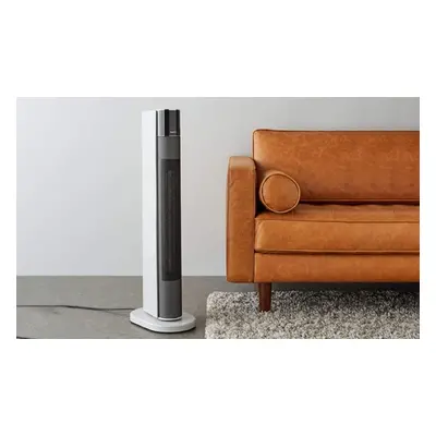 Amazon Basics ECO Oscillating Portable Tower Heater Fan