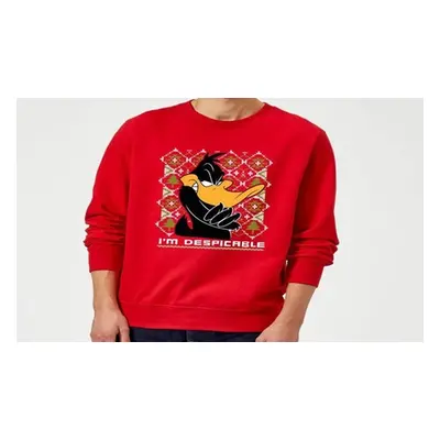 Looney Tunes Daffy Duck Knit Christmas Jumper, S