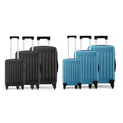 20- 24- 28-Inches Suitcase or Set,Black,20 Inch