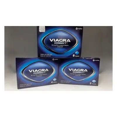 Tablets of Viagra Connect 50mg, Four Tablets