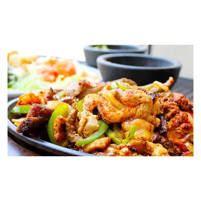 Sizzle Mix Platter with One 660ml Beer each or Bottle of Wine to Share for Two