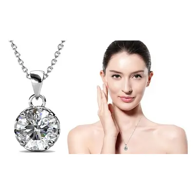 Grade A++ 1ct Moissanite Lab Created Diamond Pendant,Without Gift Box