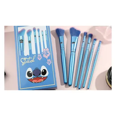 Six Pieces of Stitch Inspired Makeup Brush Set